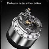60 Minute Stainless Steel Visual Mechanical Kitchen Timer