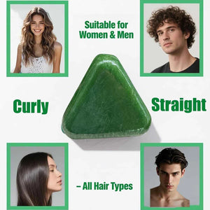 Solid Herbal Shampoo for Hair Strength & Calm