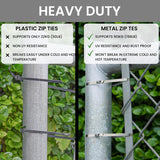 Reusable and Stainless Steel Cable Tie Buckle Strap