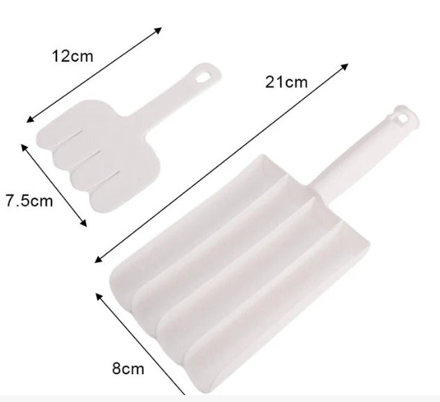 3-Tube Meatball Maker / Kofta Maker Tool