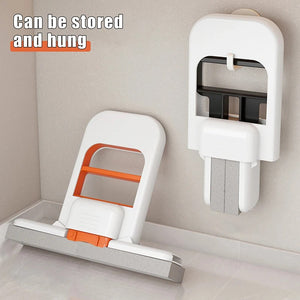 Mini Foldable Desktop Mop  Small Rubber Cotton Mop