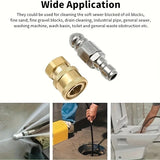 Pressure Washer Sewer Jet Nozzle Complete Set