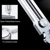 6 in 1 Multifunction Stainless Steel Utility Knife with five blades