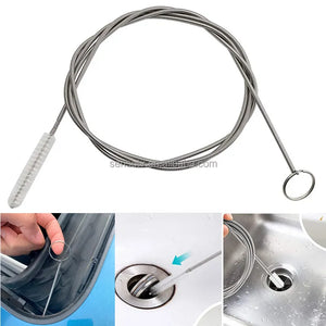 Car Drain Dredge Cleaning Scrub Brush