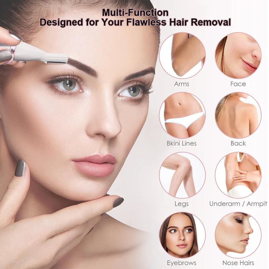 4 in 1 Lady Shaver Epilator Body Hair Trimmer
