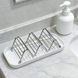 Multifunctional Stainless Steel Drainage Soap Tray