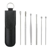 7pcs Portable Stainless Steel Ear Cleaning Set