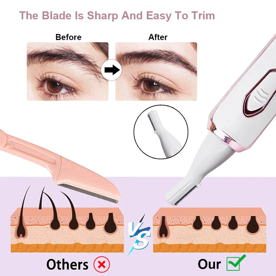 4 in 1 Lady Shaver Epilator Body Hair Trimmer