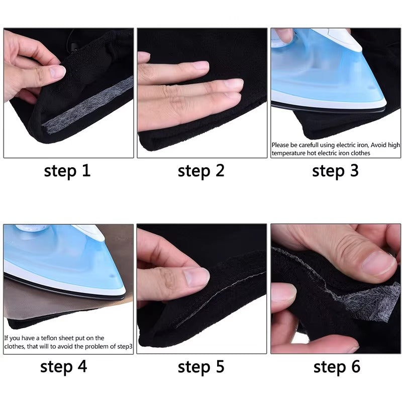 160 Metter Adhesive Fabric Clothes Iron On Hem Tape | pack of 2 |