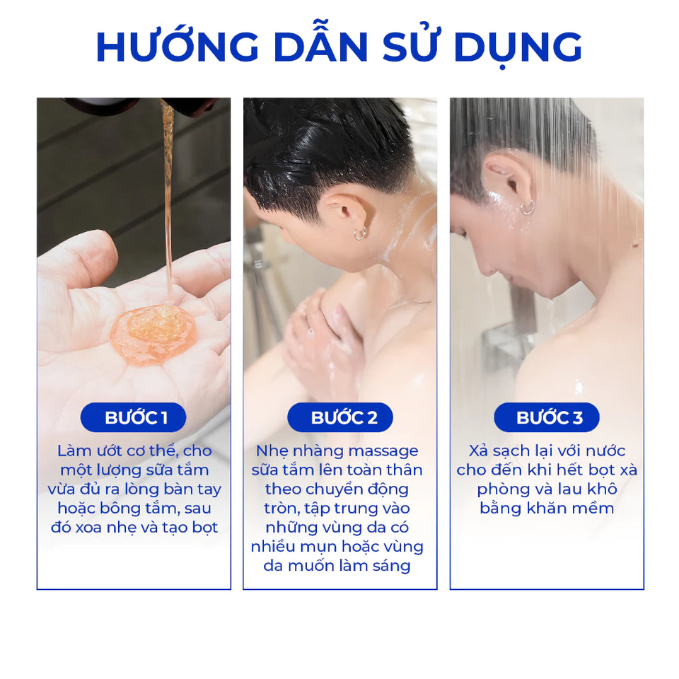 SEVENLAB Exfoliating Body Wash